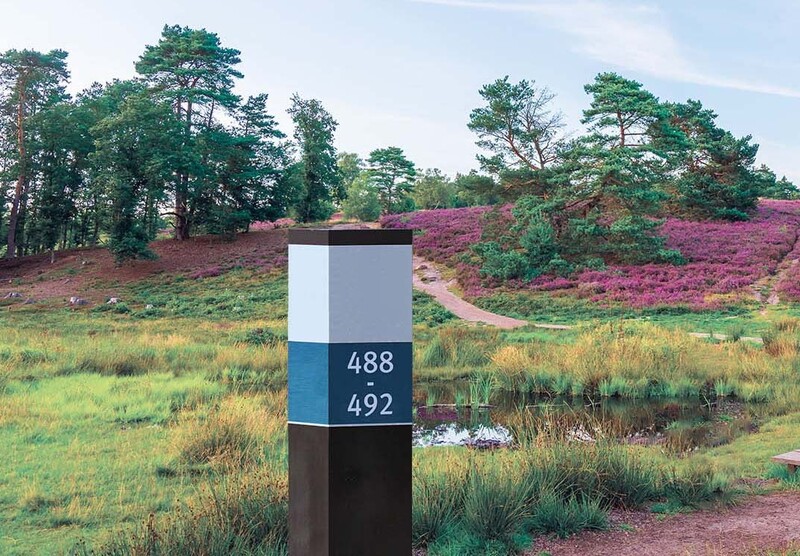 Verlichte cottagepaal ontwikkeld in samenwerking met Center Parcs