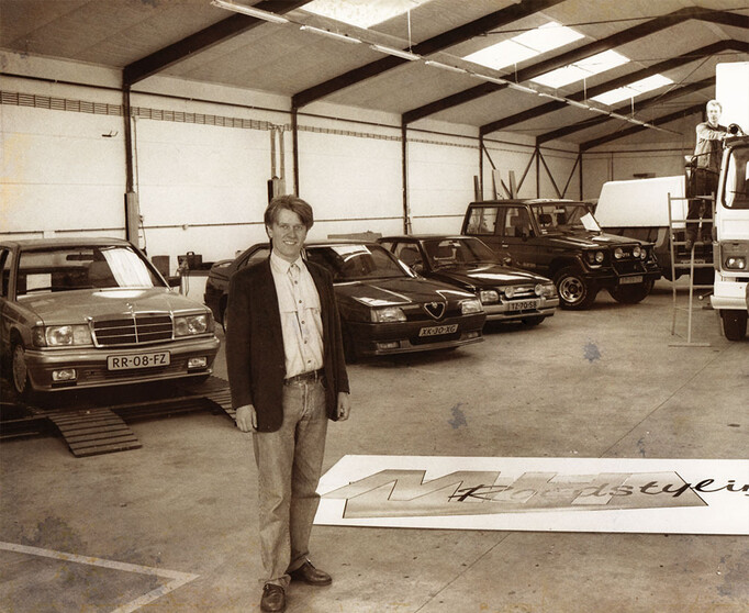 Bewerkt foto binnen oud LR