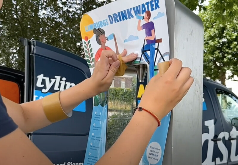Limburgse watertaps in een nieuw jasje