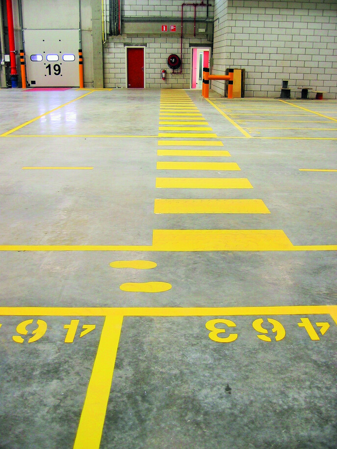 Belijning BINNEN vloertape Vanguard4 3 0